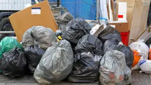 another example of waste for collection and disposal