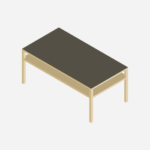 an example of a dining table for removal