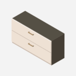 an example of a chest of drawers for removal